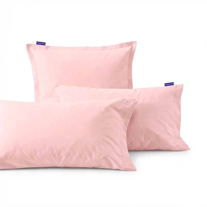 Basic Funda de almohada Rosa palo