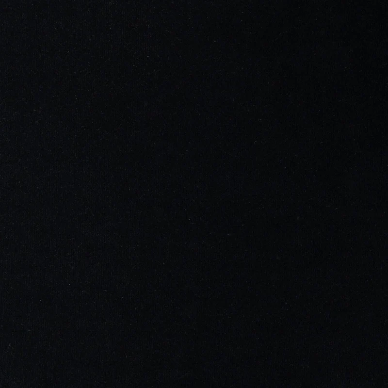 Tela de terciopelo para tapizar sofás - ARIS | Negro