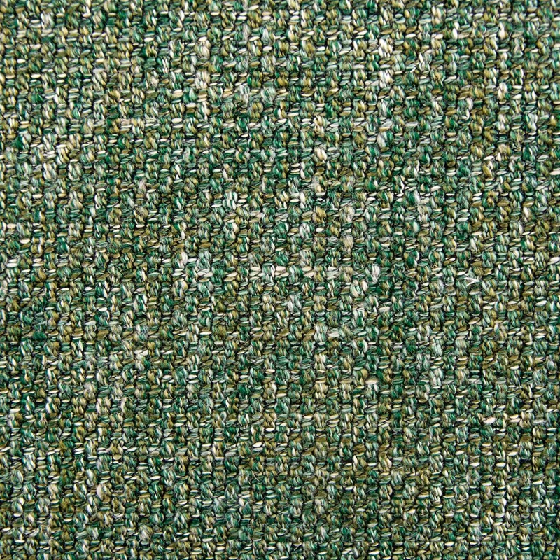 Tela para forrar y tapizar de fibras naturales de algodón y lino - Dova | Mezclado verde