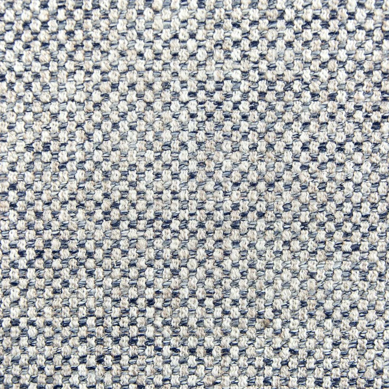 Tejido para forrar y tapizar de fibras naturales de algodón y lino - Dova | Mezcla azul pastel