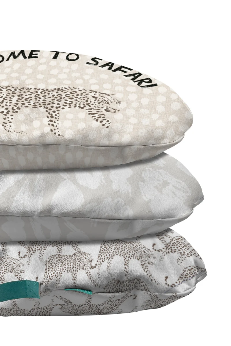 Pack Puffs suelo Infantil Safari