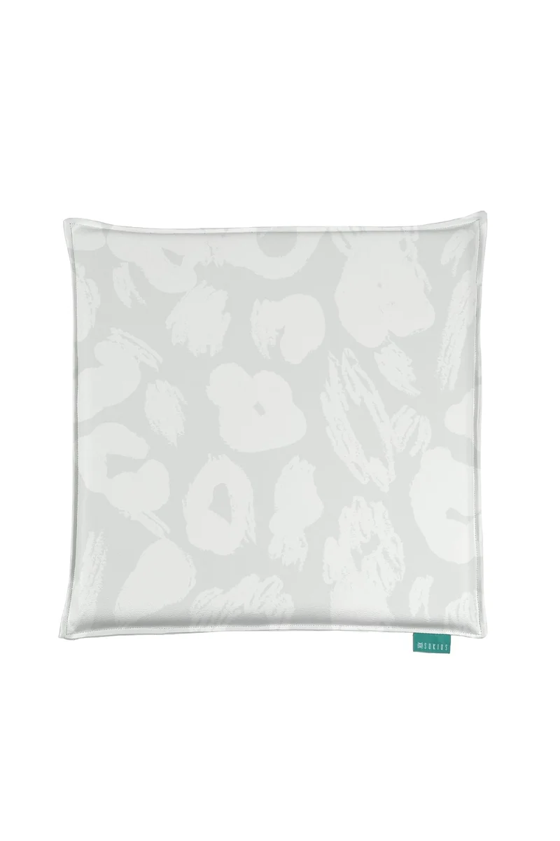 Cojín galleta para silla Lion plata