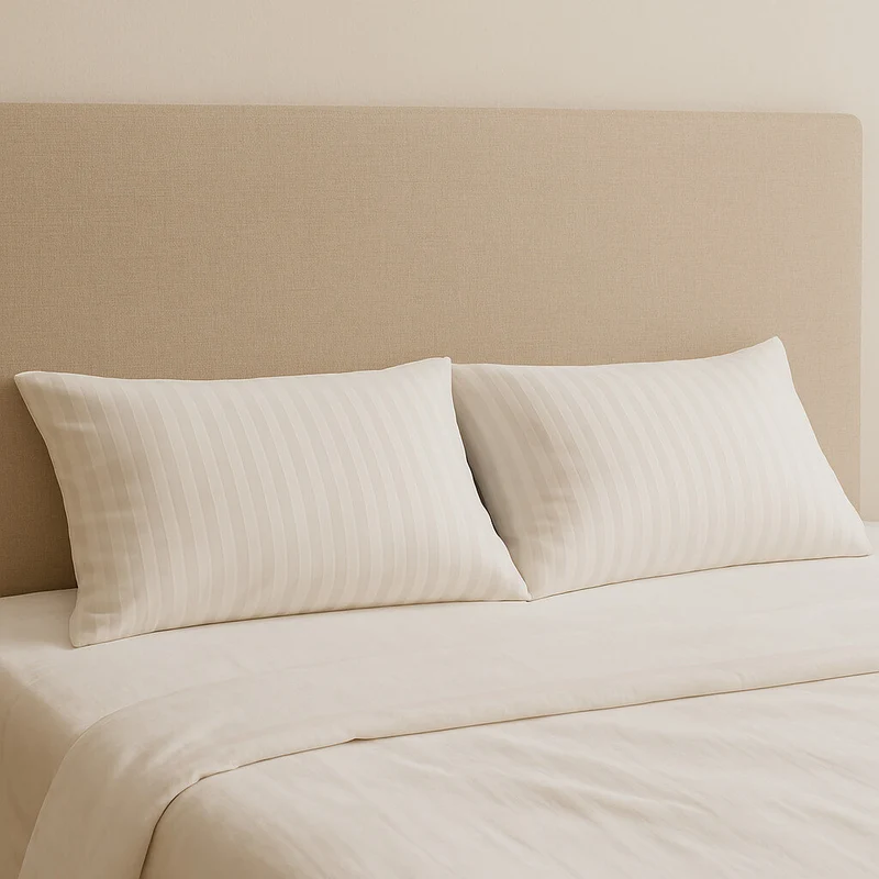 Almohada de Fibra Firmeza Media – Hipoalergénica y con doble funda ultrasuave