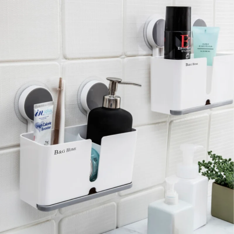 Estante de ducha con ventosa ideal para organizar