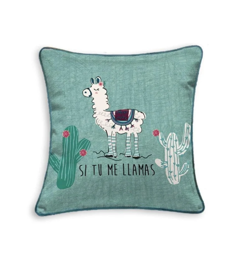 Funda cojín Infantil Llama