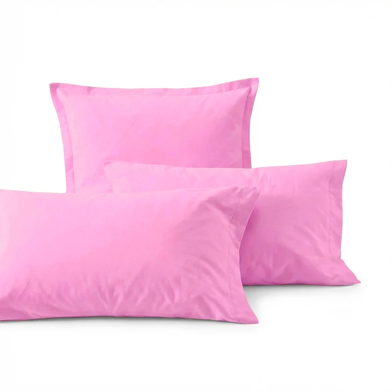 Basic Funda de almohada Rosa