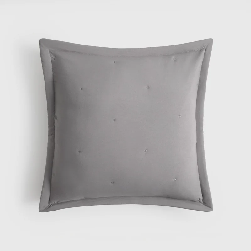 Funda de cuadrante reversible topos bordados Rustcol