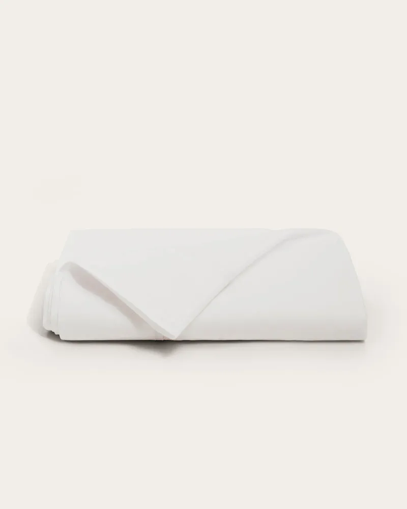 Sábana Encimera Percal - Algodón 180 hilos - Blanco