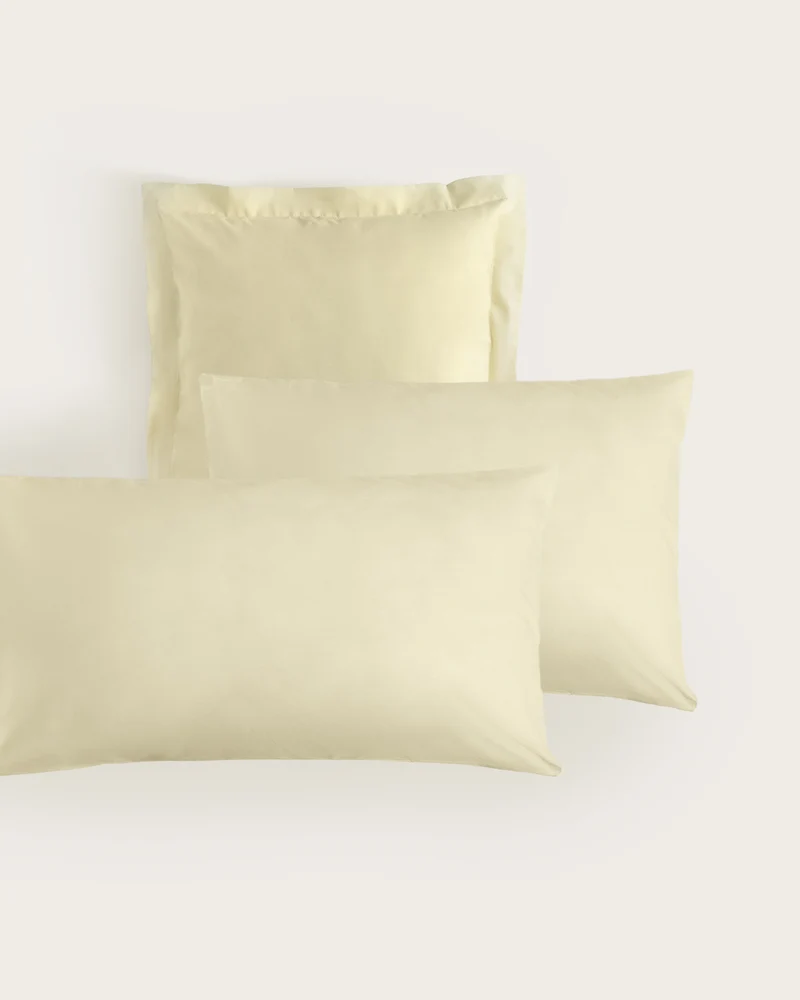Funda de Almohada Percal - Algodón 180 hilos - Lima