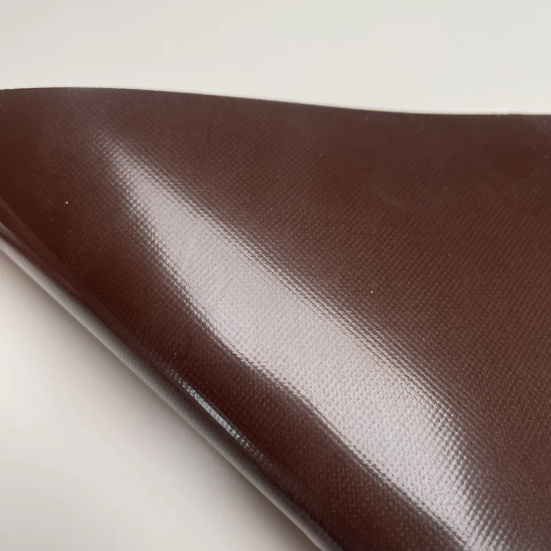 Tela Nylon 430g 2.5m de Ancho | Lona para Camiones | Marrón