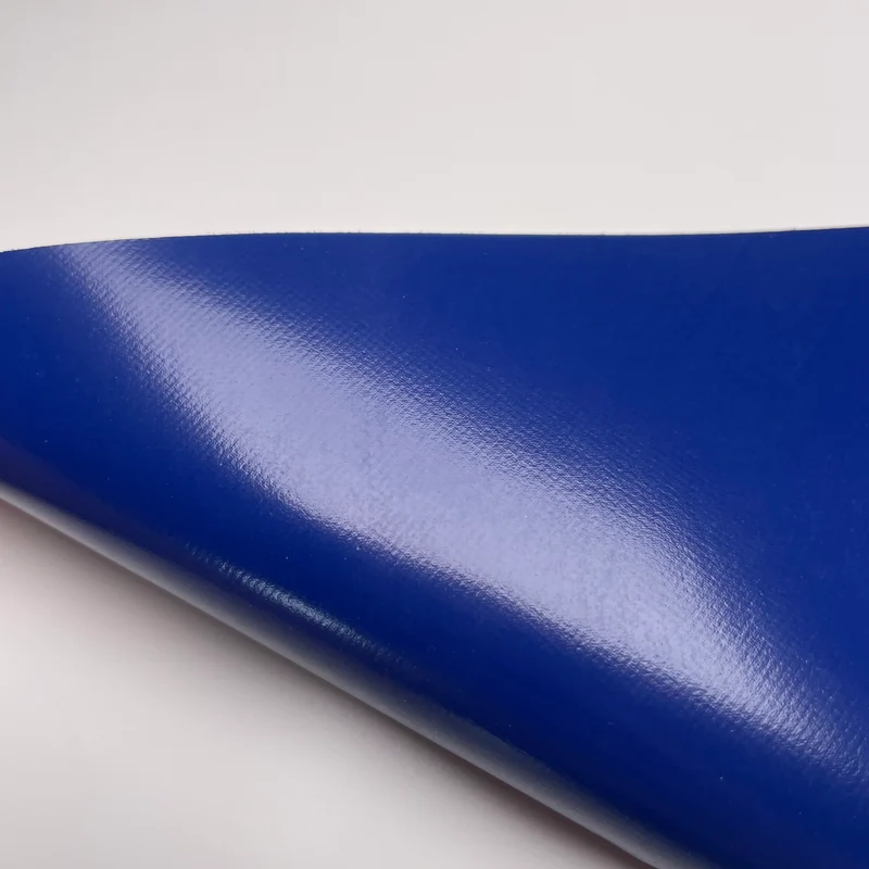 Tela Nylon 430g 2.5m de Ancho | Lona para Camiones | Azul Oscuro