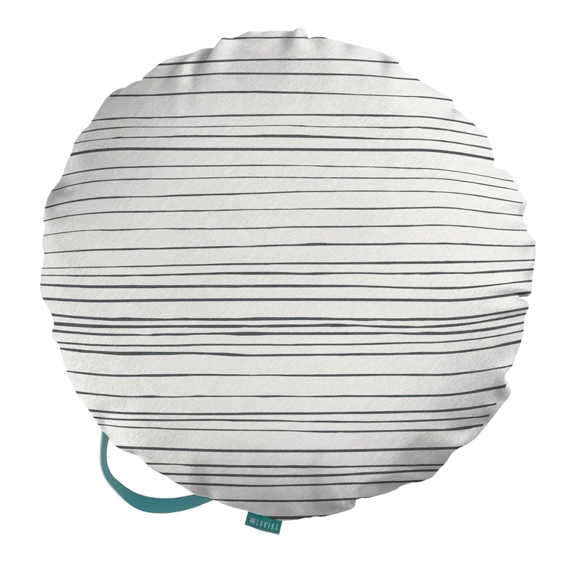 Puff de suelo Infantil Panda Stripes