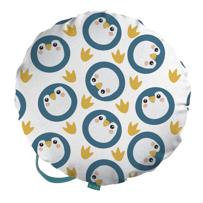 Puff de suelo Infantil Pingüis