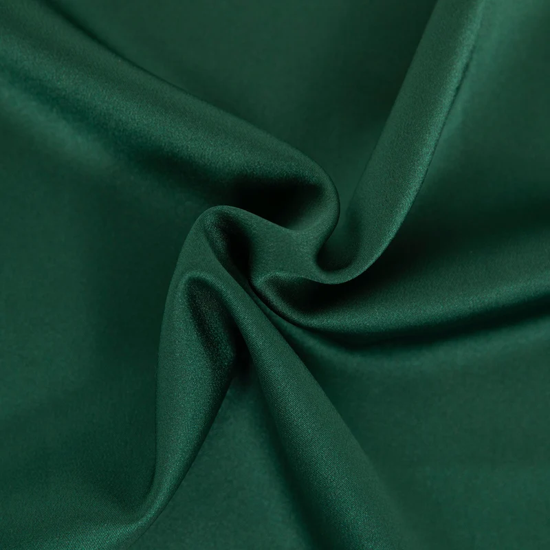 Saten Elastico | Tela para Vestidos de Ceremonia | Ester - Verde bosque