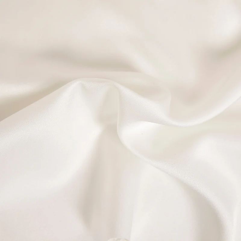 Saten Elastico | Tela para Vestidos de Ceremonia | Ester - Blanco
