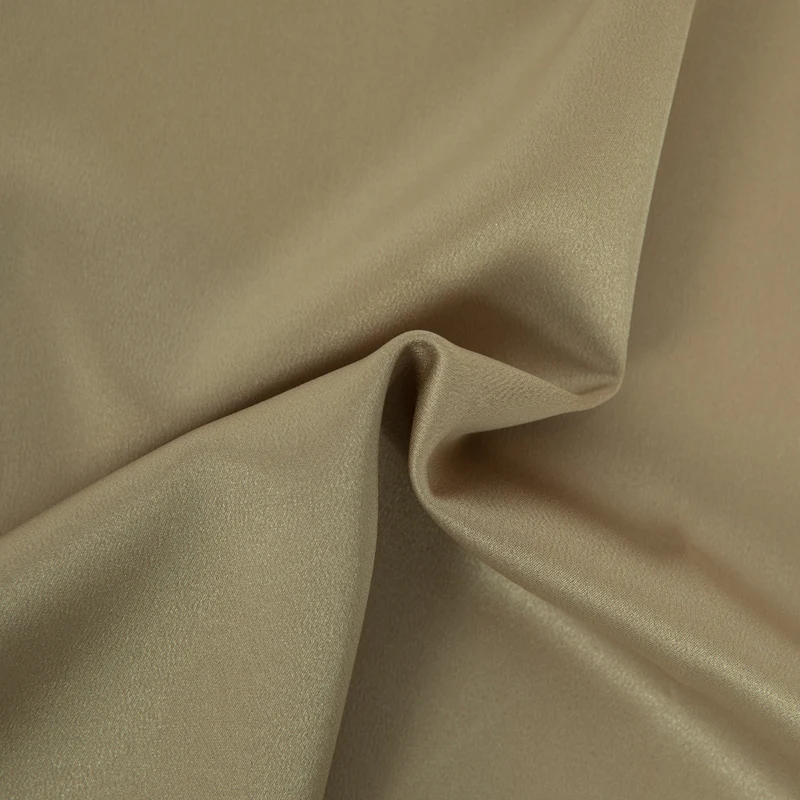 Saten Elastico | Tela para Vestidos de Ceremonia | Ester - Beige champán