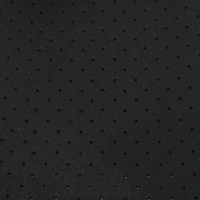 Cuero Sintético Perforado | Micropel | Gris Oscuro