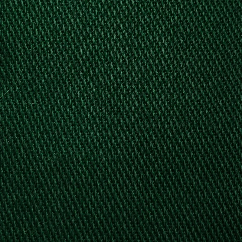 Tela Sarga 100% Algodón 300g Verde Oscuro | Calidad Premium