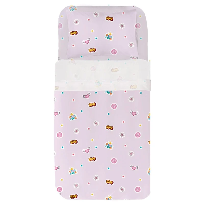 Juego Sábanas Infantil Estampado Urban Girl