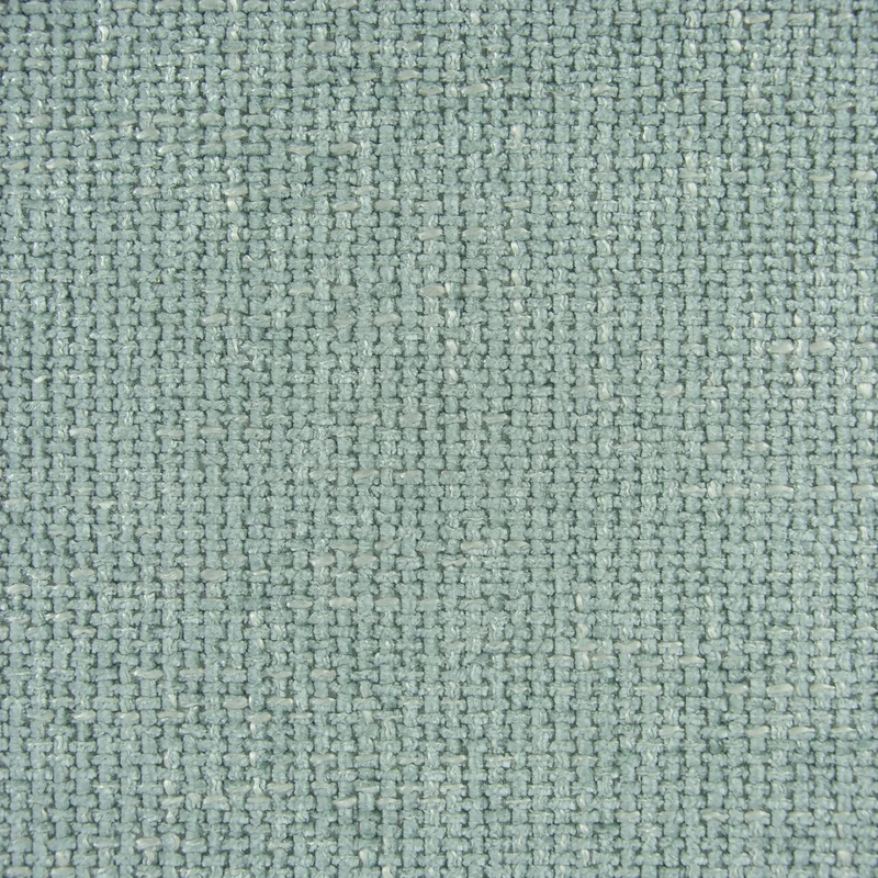 Tela de tejido para tapicería con relieve cuadriculado - Enver - Azul esmeralda