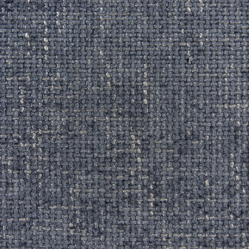 Tela de tejido para tapicería con relieve cuadriculado - Enver - Azul oscuro