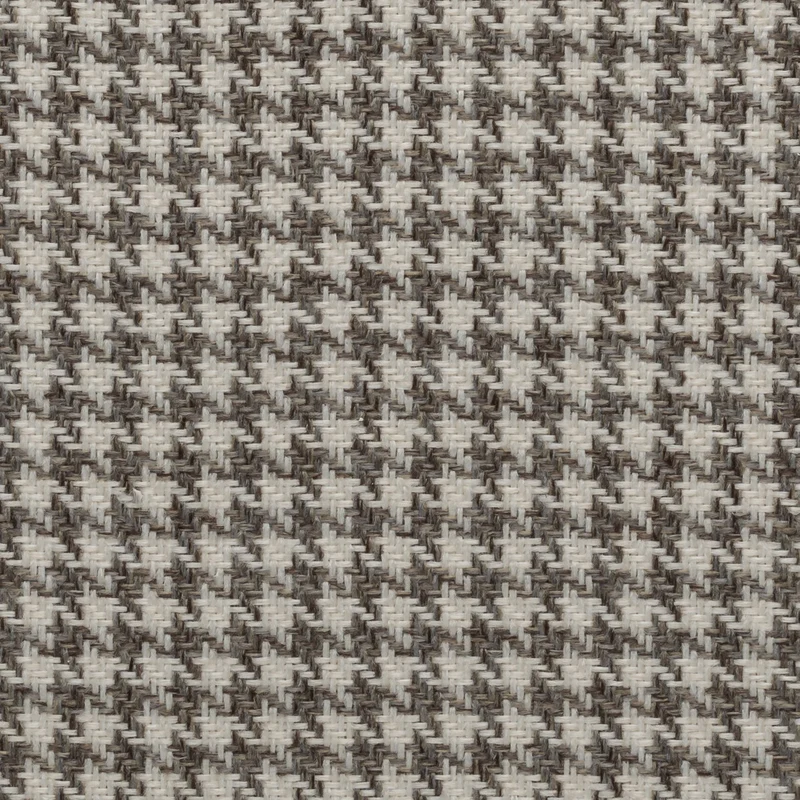 Tela Pied de Poule para Cojines y Tapicería | Brist - Gris ratón