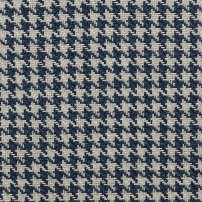 Tela Pied de Poule para Cojines y Tapicería | Brist - Azul marino
