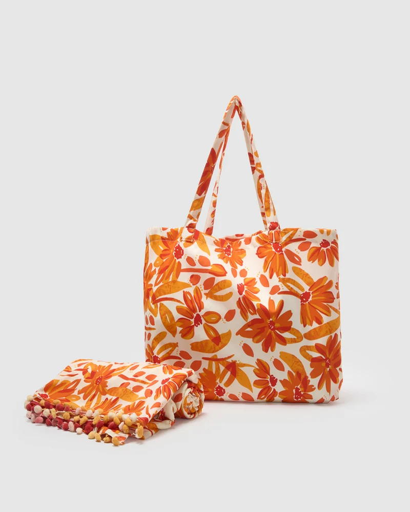 Pack bolso + toalla pareo rando caldera