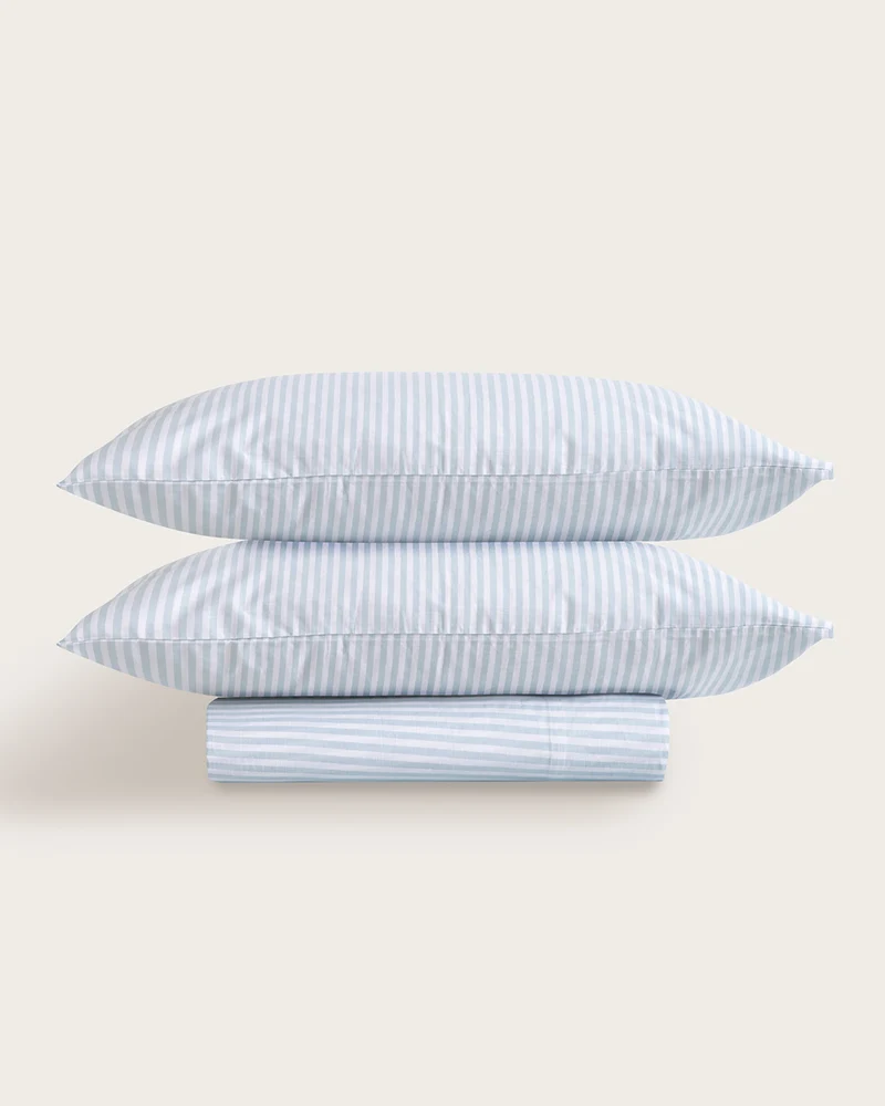 Dúo Nórdico Estampado Olena Algodón - 150 Hilos
