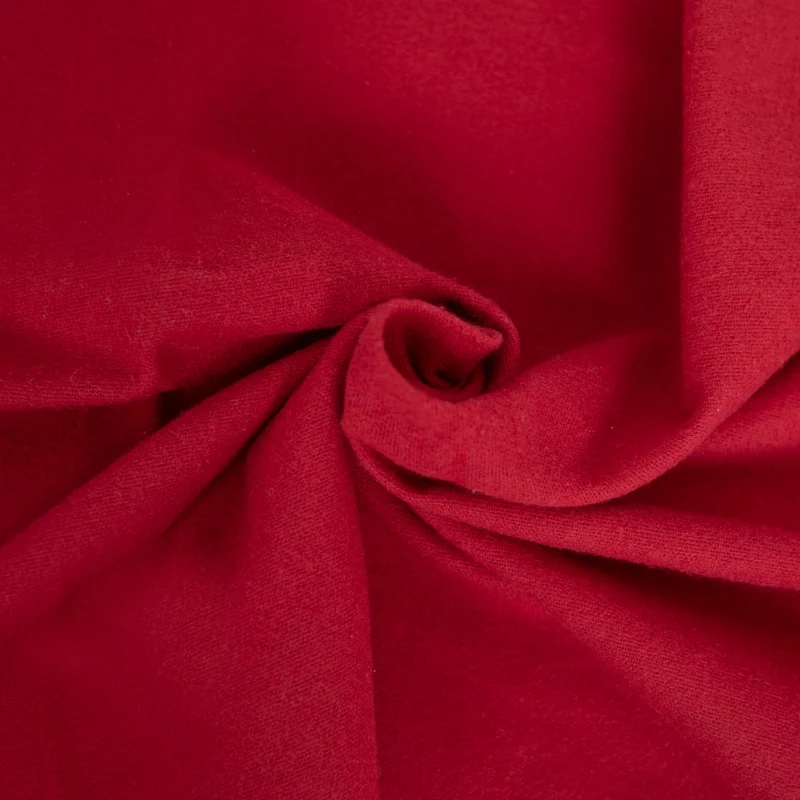 Franela 100% Algodón 1.5m | Roja