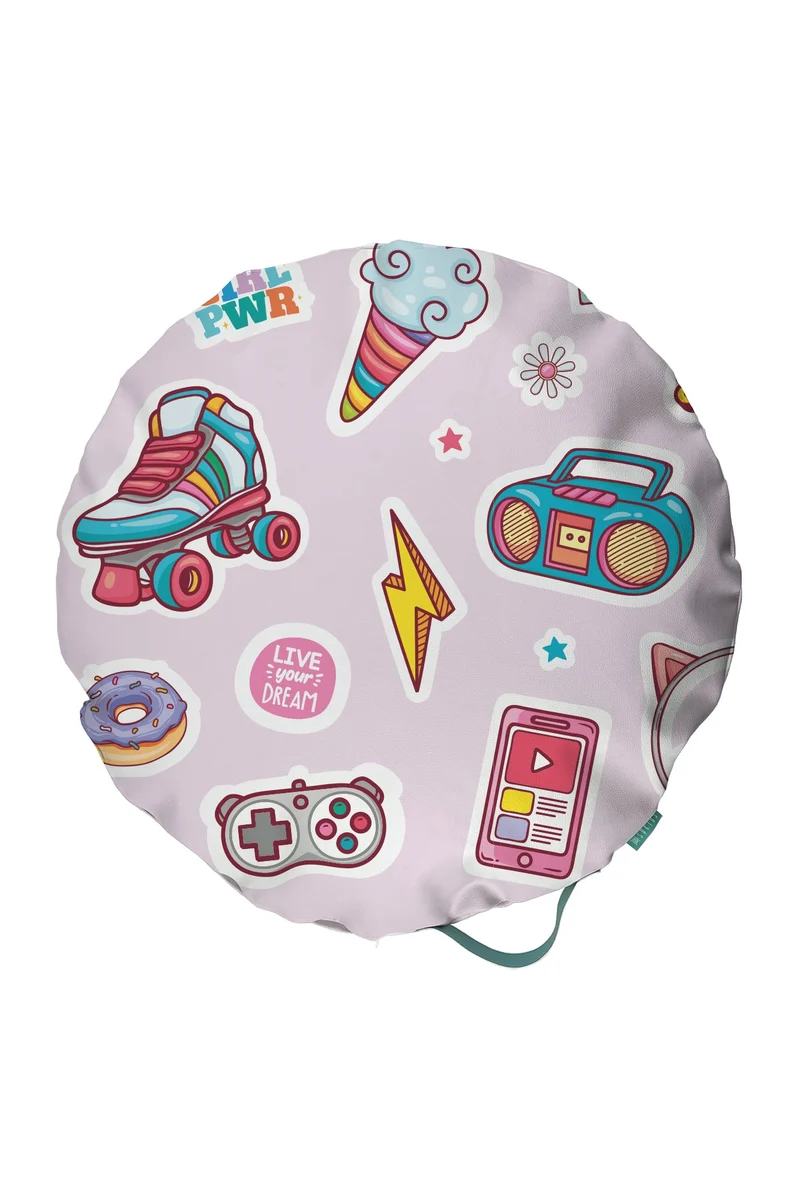 Puff suelo exterior-interior Gamer Girl