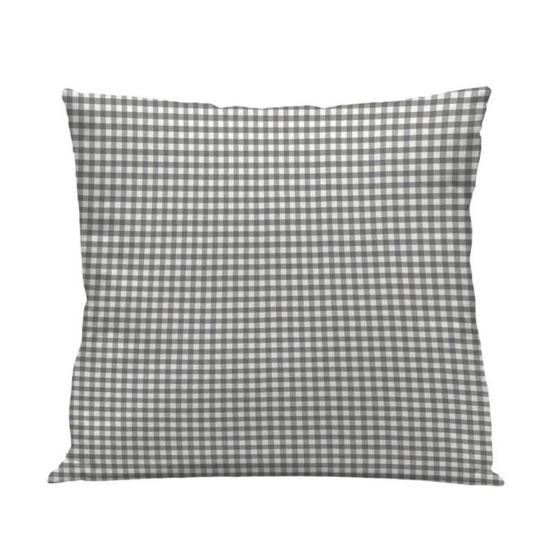 Funda cojín Vichy Gris