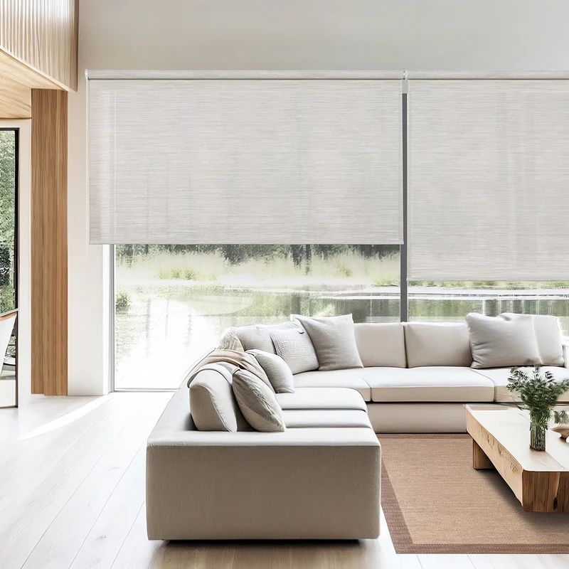Estor enrollable Screen solar premium Textura Gris