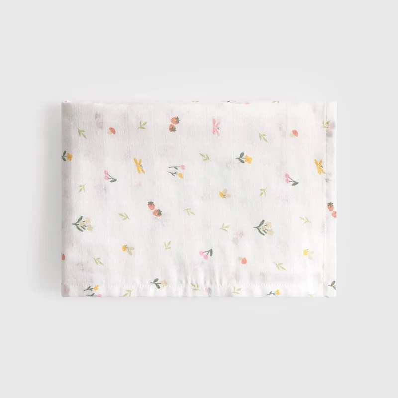 Muselina algodón estampado bosque Wopimu