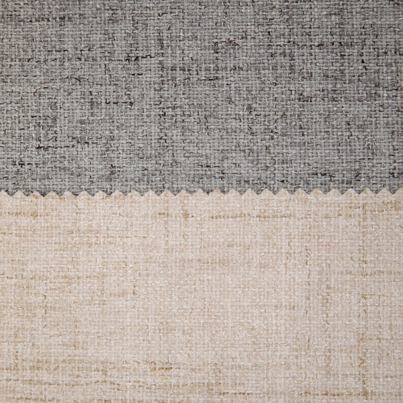 Tela Blackout Cortina Efecto Lino - Retardante de Fuego | Beige Oscuro
