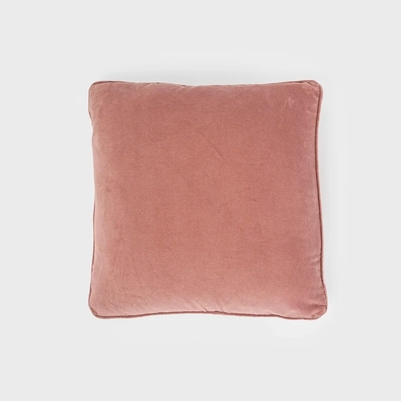 COJIN TERCIOPELO ALGODÓN - FUNDA + RELLENO