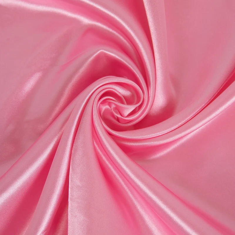 Tela Satén Fantasía - Carnaval | Rosa claro