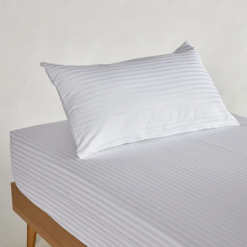 Funda almohada algodón cruzadillo