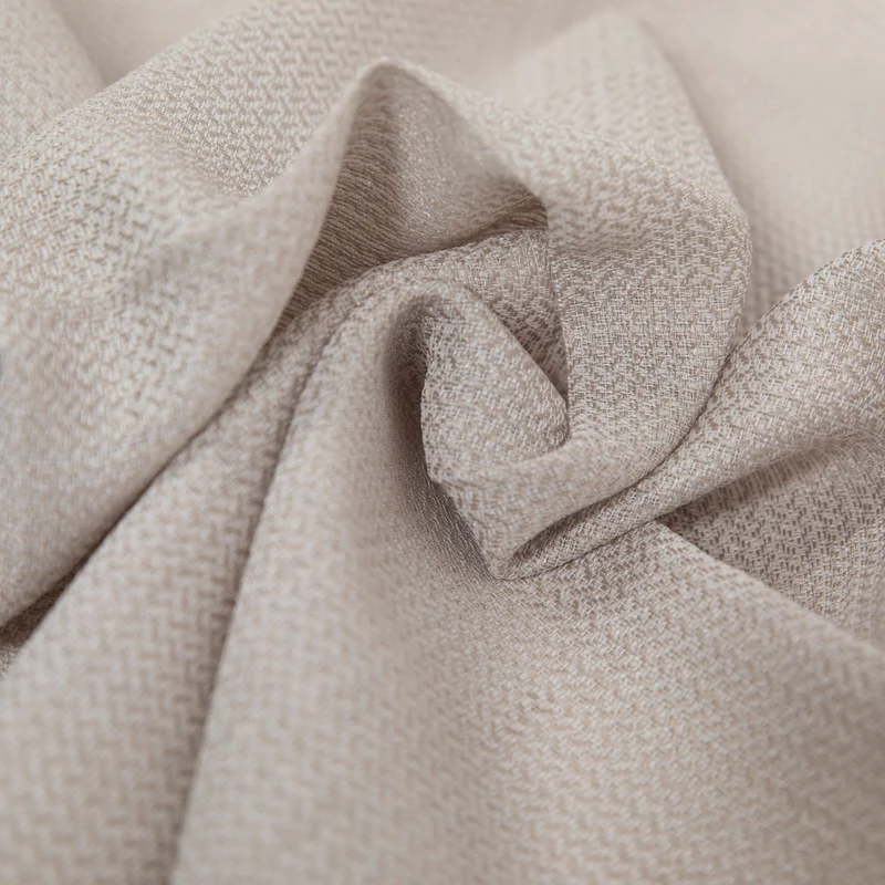 Tela para cortinas - Chevron | Beige oscuro