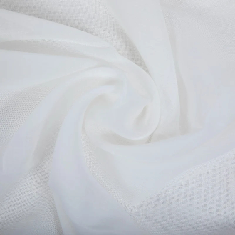 Tela para cortinados con plomo - Amalfi | Blanco