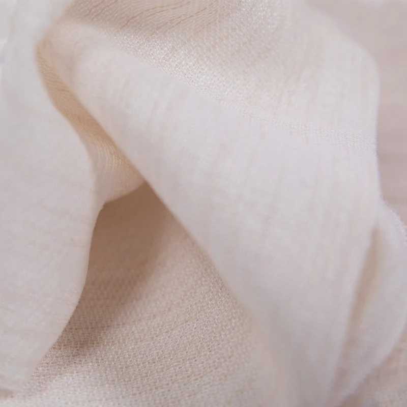 Tejido para cortinas con plomo - Rústico | Beige