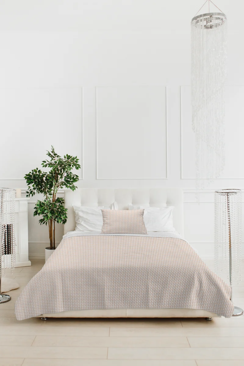 Colcha Vichy Beige