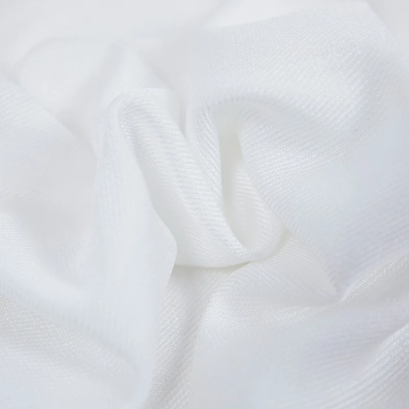 Tela para cortinas con plomo - Loft | Blanco
