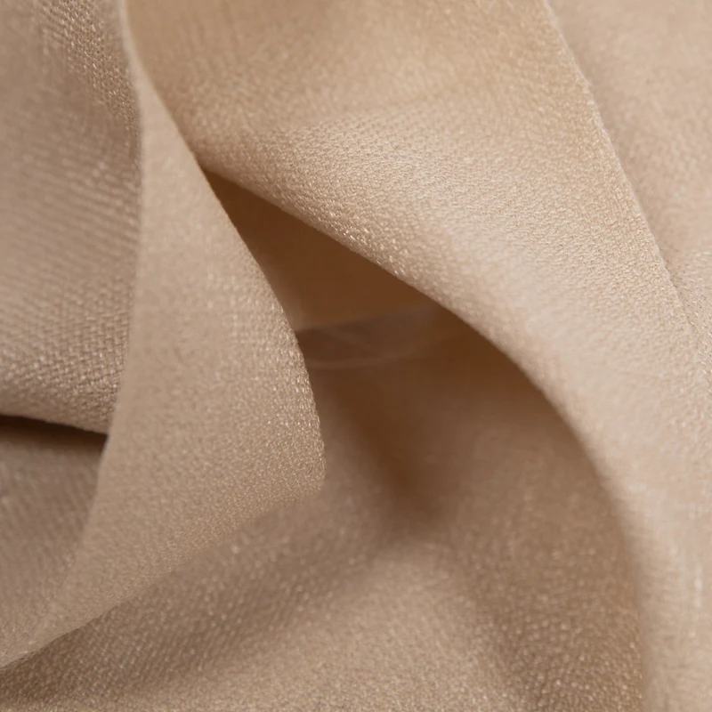 Tejido para cortinas con plomo - Square | Beige
