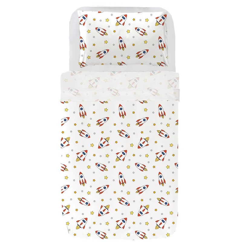 Juego Sábanas Infantil Estampado Cosmos
