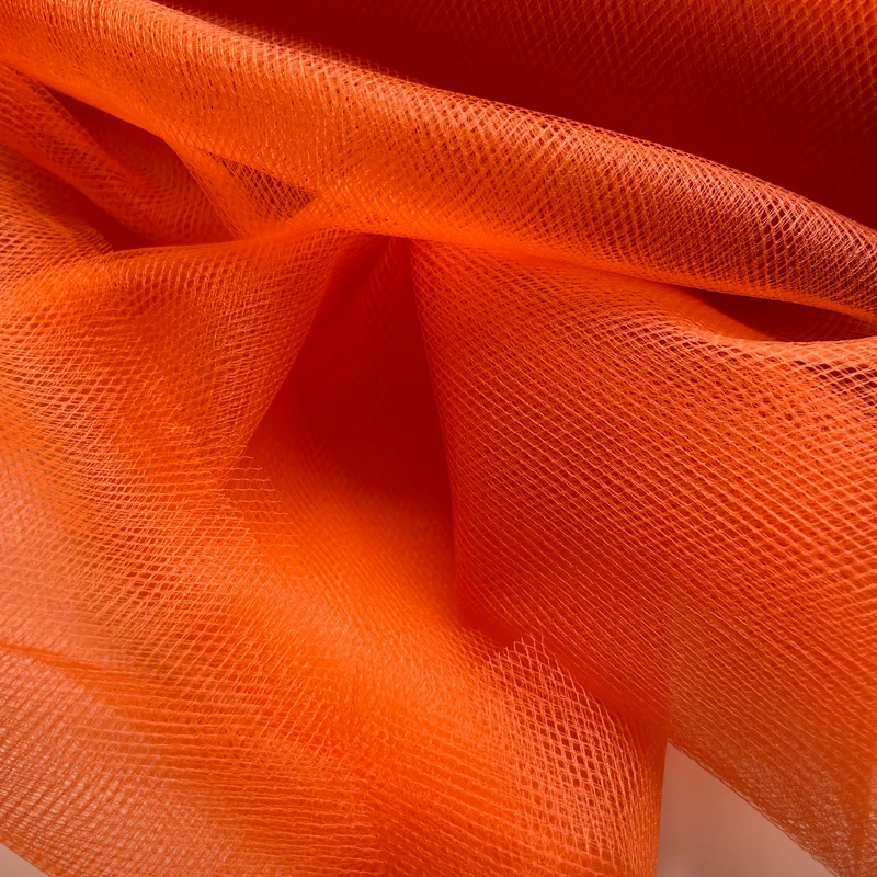 Tela de Tul 3m de Ancho - Naranja