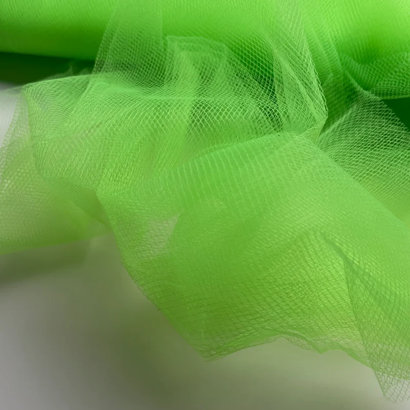 Tela de Tul 3m de Ancho - Verde fluorescente