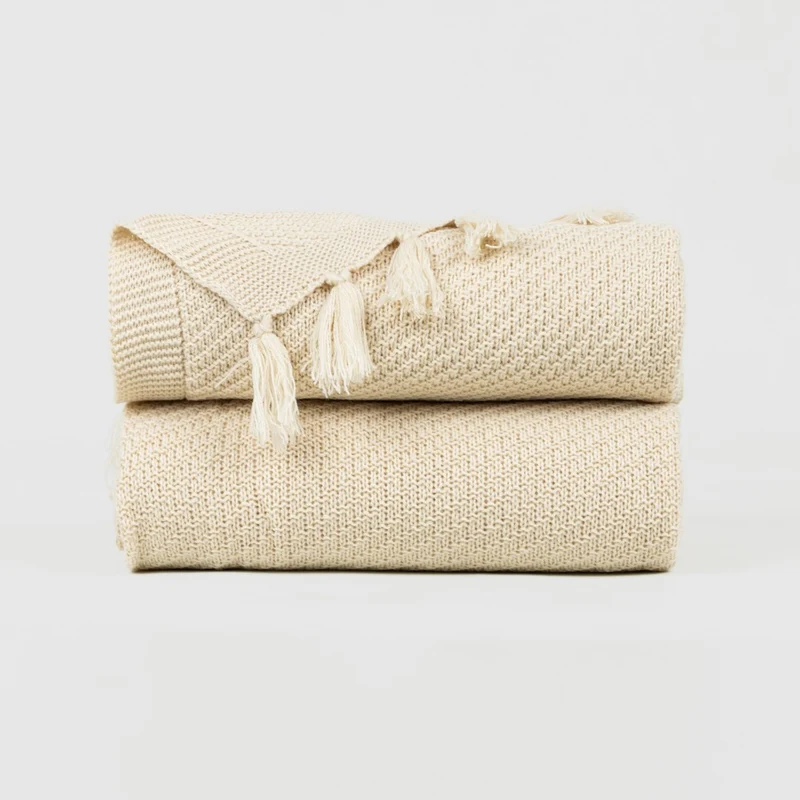 Plaid Tondelo natural