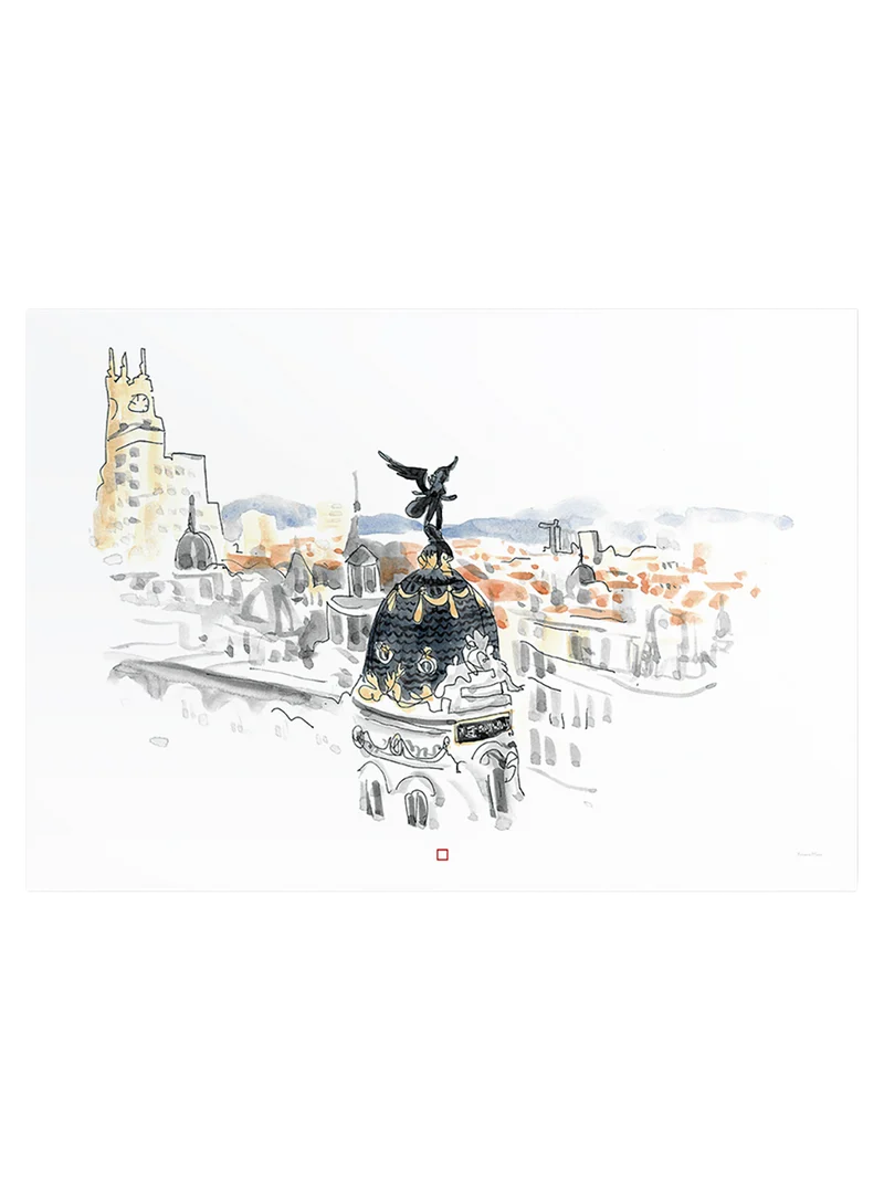 Madrid - Estuche Premium Con 2 Láminas A2