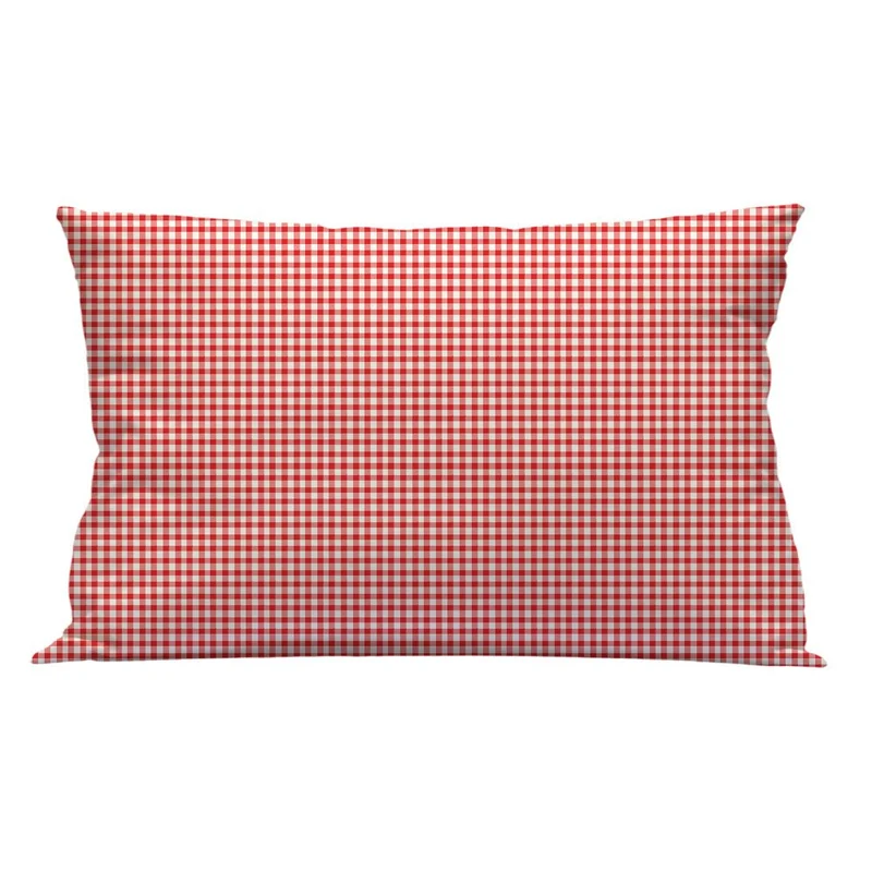 Funda cuadrante Vichy Rojo